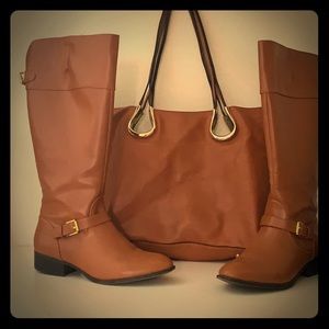 Boots and bag bundle